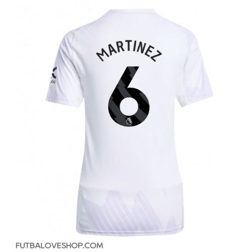 Dres Manchester United Lisandro Martinez #6 Preč pre Ženy 2025-26 Krátky Rukáv